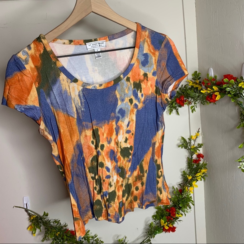 St. John Watercolor Tee